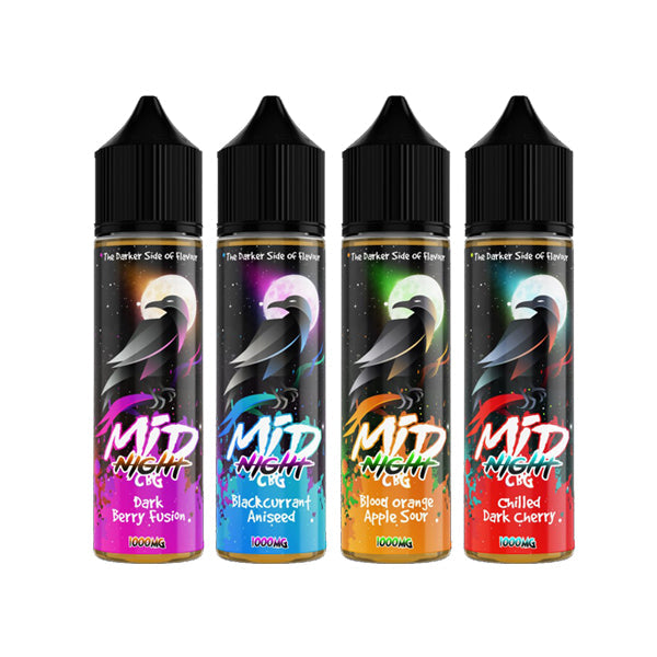 Midnight CBG 1000mg CBG Isolate E-liquid 50ml (50PG/50VG)