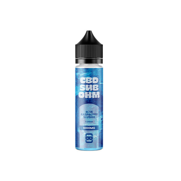 CBD Sub Ohm 1000mg CBD E-liquid 50ml (70VG/30PG) (BUY 1 GET 2 FREE)