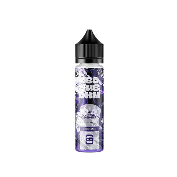 CBD Sub Ohm 1000mg CBD E-liquid 50ml (70VG/30PG) (BUY 1 GET 2 FREE)