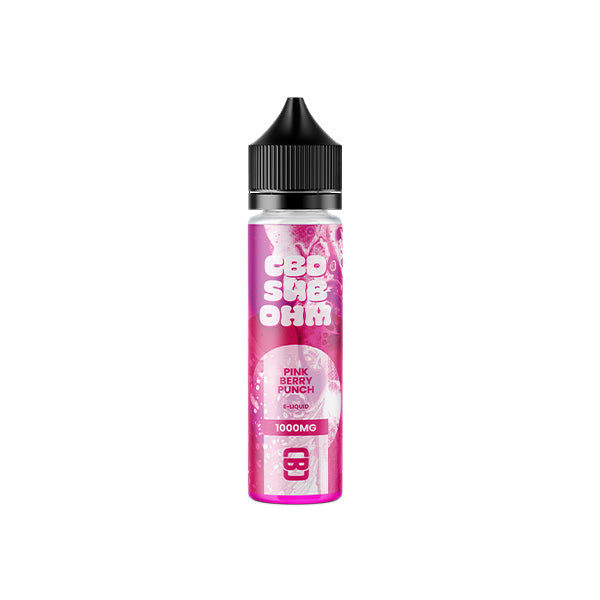 CBD Sub Ohm 1000mg CBD E-liquid 50ml (70VG/30PG) (BUY 1 GET 2 FREE)