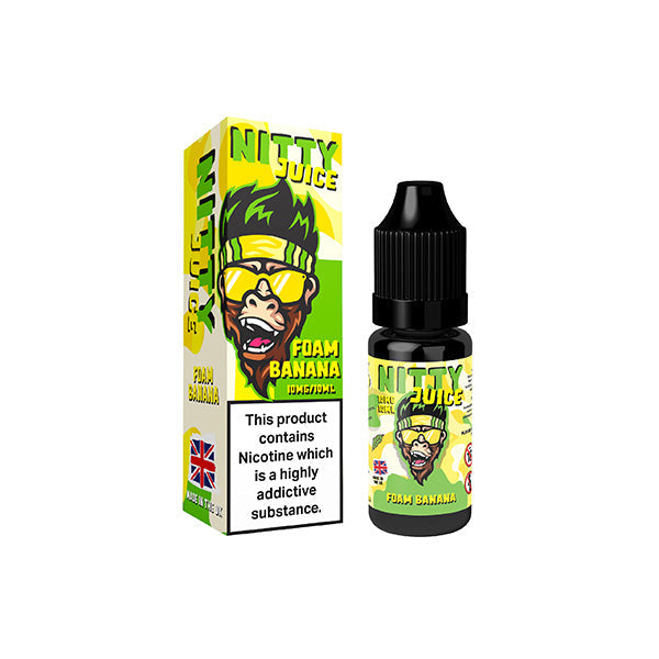 10mg Vapes Bars Nitty Juice Salts 10ml Nic Salt (50VG/50PG)