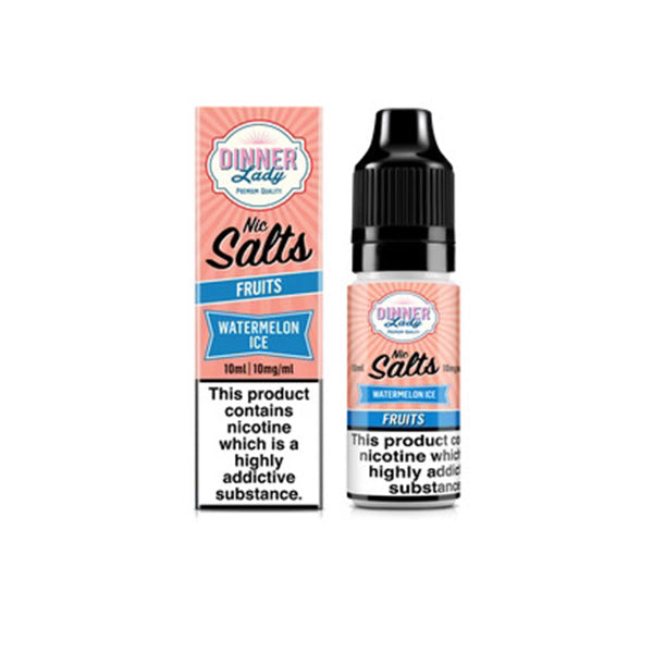 10mg Dinner Lady 10ml Nic Salts (50VG/50PG)