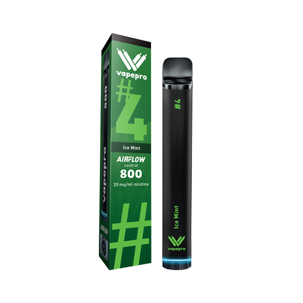 20mg Vapepro Disposable Vape Device 800 Puffs