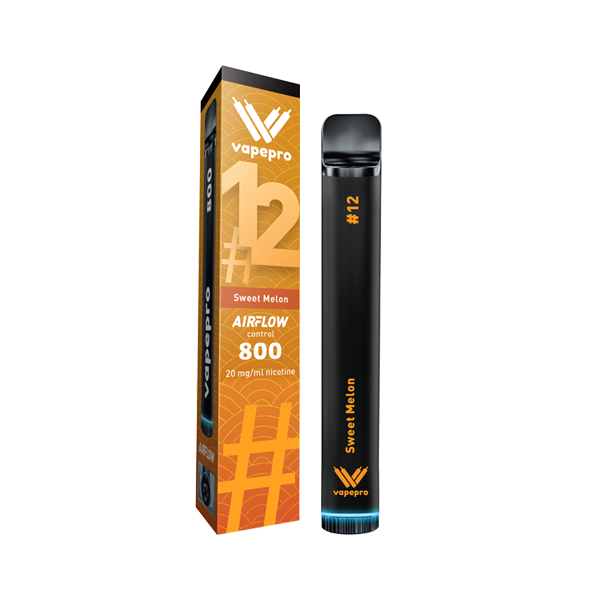 20mg Vapepro Disposable Vape Device 800 Puffs