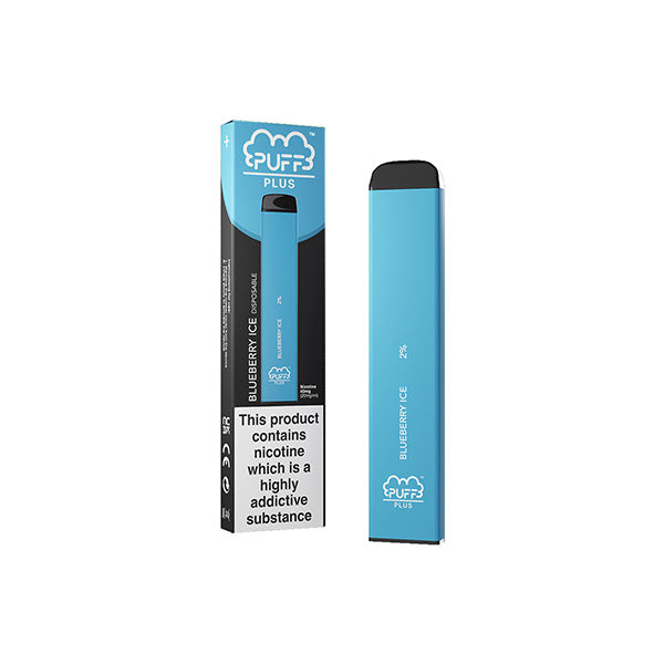 20mg Puff Plus Disposable Vape Device 600 Puffs