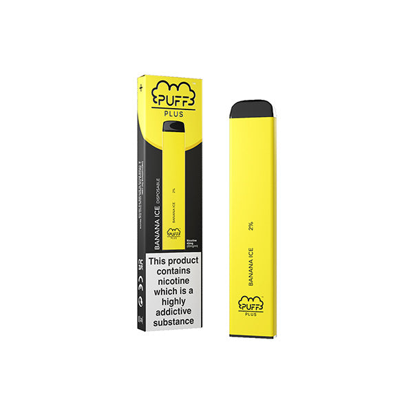 20mg Puff Plus Disposable Vape Device 600 Puffs