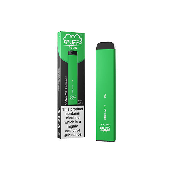 20mg Puff Plus Disposable Vape Device 600 Puffs