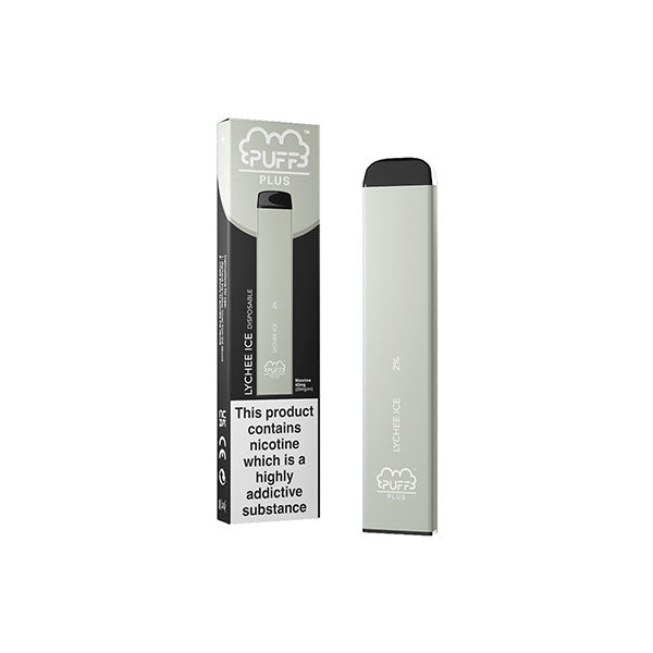 20mg Puff Plus Disposable Vape Device 600 Puffs