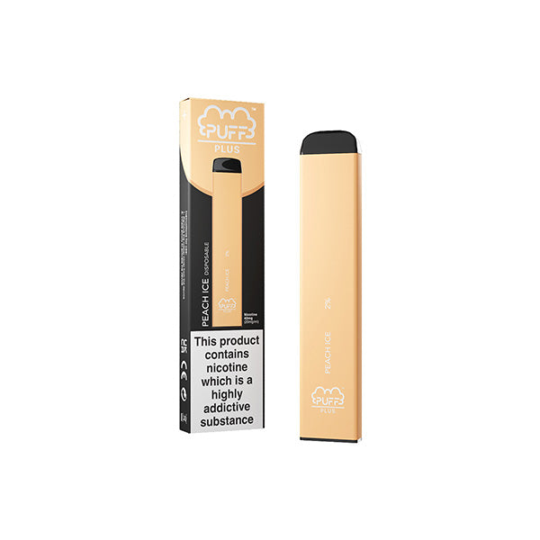 20mg Puff Plus Disposable Vape Device 600 Puffs