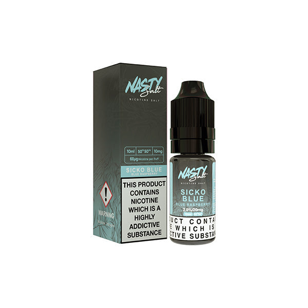 10mg Nasty Salts 10ml Nic Salts (50VG/50PG)