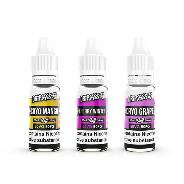 20mg Drip Hacks Salts 10ml Nic Salt (50VG/50PG)