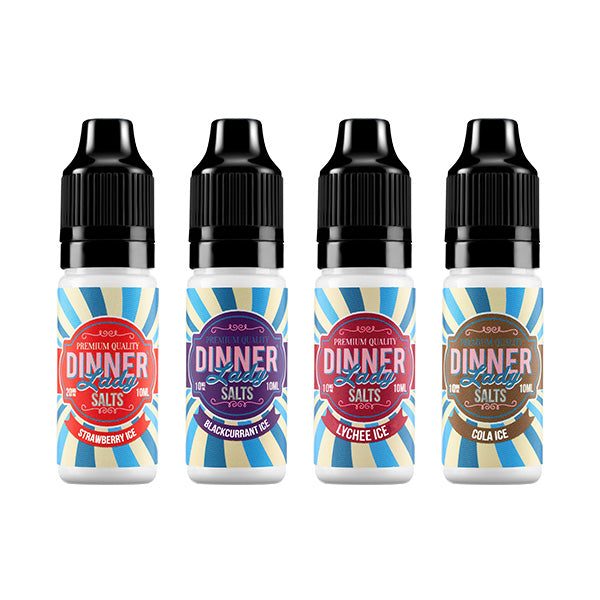 20mg Dinner Lady Ice Salts 10ml Nic Salts (50VG/50PG)