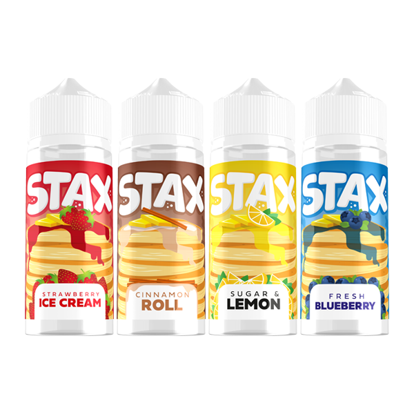 Stax 100ml Shortfill 0mg (70VG/30PG)