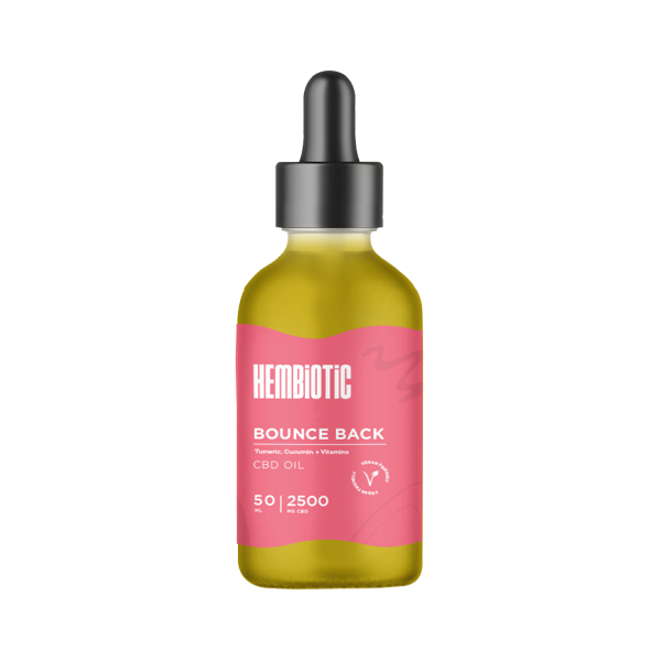 Hembiotic 2500mg Bulk CBD Oil - 50ml