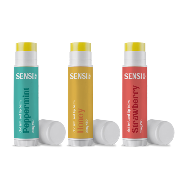 Sensi Skin 25mg CBD Lip Balm - 4g (BUY 1 GET 1 FREE)