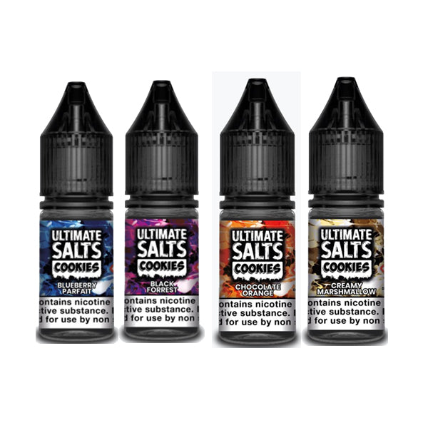 10mg Ultimate Puff Salts Cookies 10ML Flavoured Nic Salts (50VG/50PG)