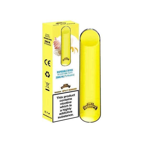 20mg Ken N Kerrys Desserts Disposable Vape Pod 600 Puffs