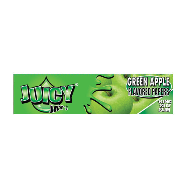 24 Juicy Jay King Size Flavoured Slim Rolling Paper - Full Box