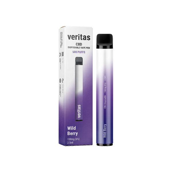 Veritas 150mg CBD Disposable Vape Pens 500 Puffs