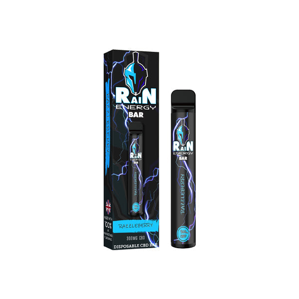 Rain Energy Bar 300mg CBD Disposable Vape Device 600 Puffs