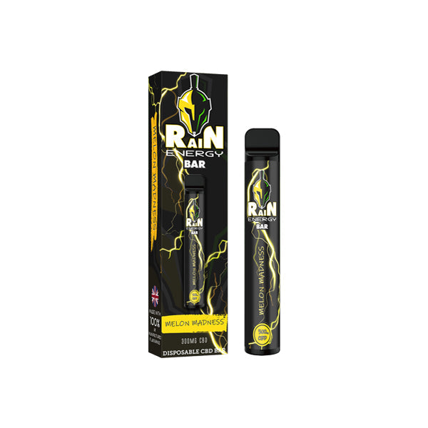 Rain Energy Bar 300mg CBD Disposable Vape Device 600 Puffs