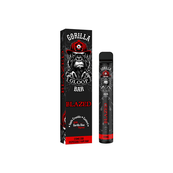 Gorilla Gloop Bar 120mg CBD Disposable Vape Device 600 Puffs