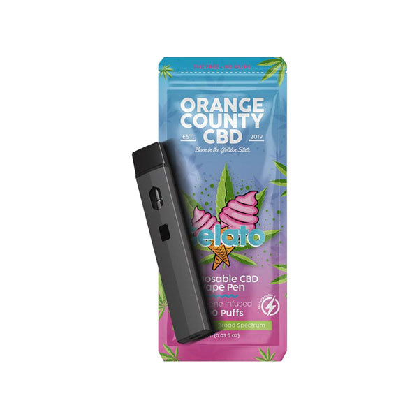 Orange County CBD 600mg CBD Disposable Vape - 1ml 300 Puffs