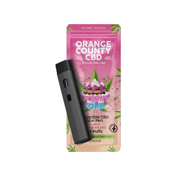 Orange County CBD 600mg CBD Disposable Vape - 1ml 300 Puffs