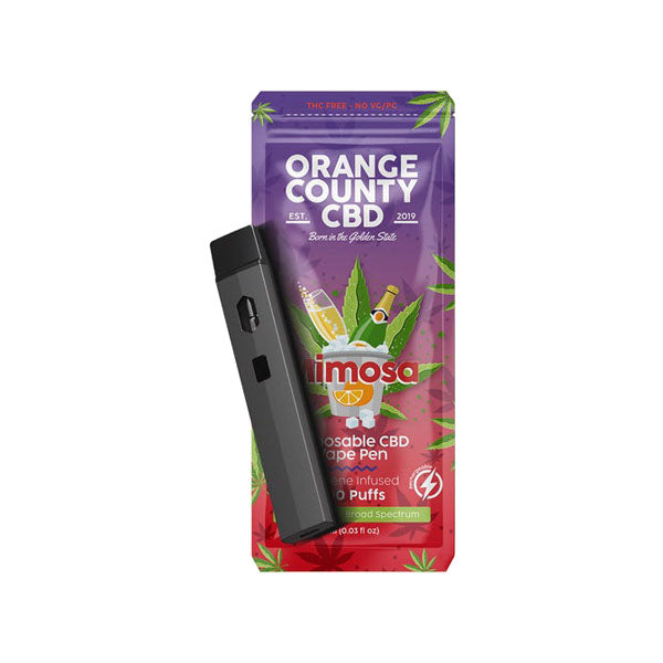 Orange County CBD 600mg CBD Disposable Vape - 1ml 300 Puffs