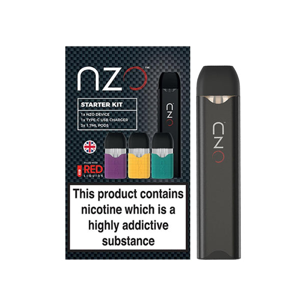 20mg NZO Vape Starter Kit - Multi Pack Edition (50VG-50PG)