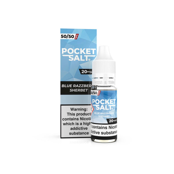 20mg Pocket Salts By Drip Hacks 10ml Nic Salt (50VG/50PG)