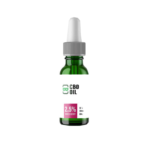 CBD Asylum 25% 2500mg CBD Oil 10ml (BUY 1 GET 2 FREE)