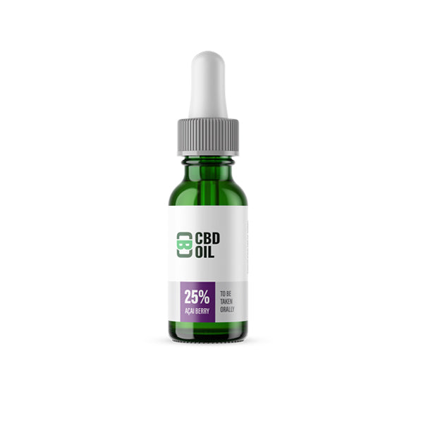 CBD Asylum 25% 2500mg CBD Oil 10ml (BUY 1 GET 2 FREE)