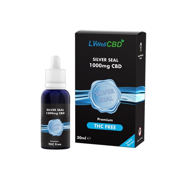 LVWell CBD Silver Seal 1000mg 30ml Hemp Seed Oil