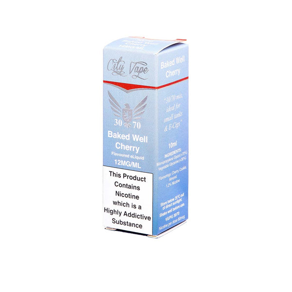 City Vape 6mg 10ml Flavoured E-liquid (30VG/70PG)