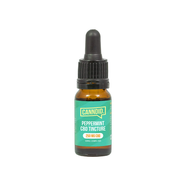 Canndid 250mg CBD Tincture Oil 10ml - Peppermint