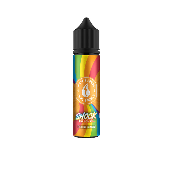 Juice N' Power Shock Series 50ml Shortfill 0mg (70VG/30PG)