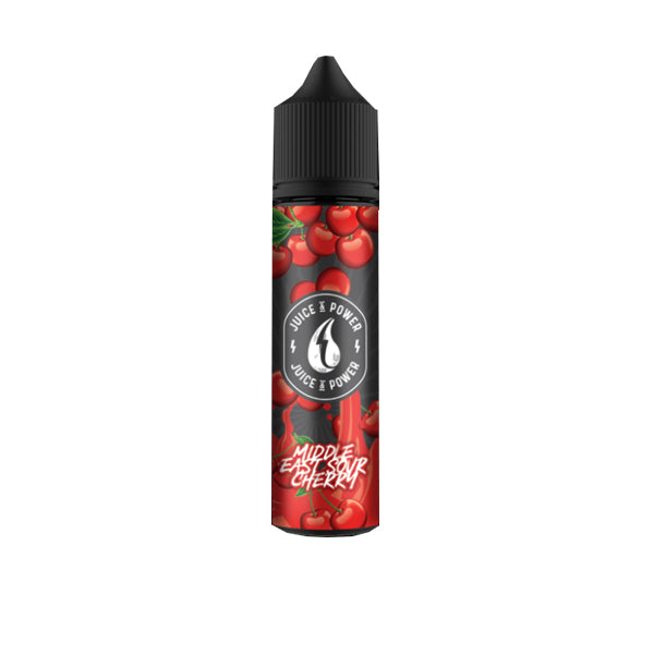 Juice N' Power Fruit Range 50ml Shortfill 0mg (70VG/30PG)