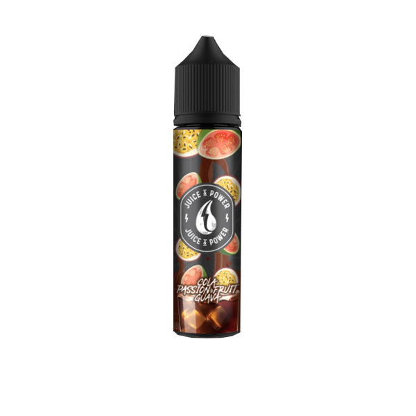 Juice N' Power Fruit Range 50ml Shortfill 0mg (70VG/30PG)