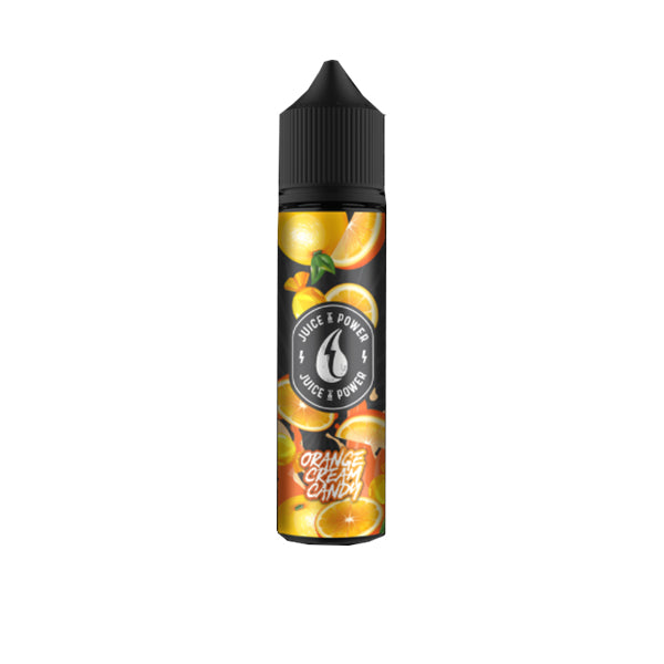 Juice N' Power Fruit Range 50ml Shortfill 0mg (70VG/30PG)