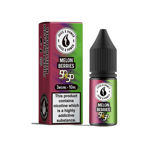 3mg Juice N' Power 10ml E-Liquid (50VG/50PG)