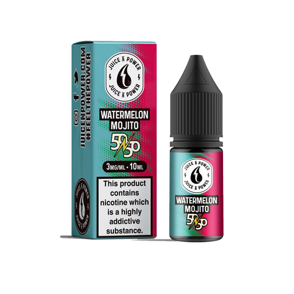 3mg Juice N' Power 10ml E-Liquid (50VG/50PG)