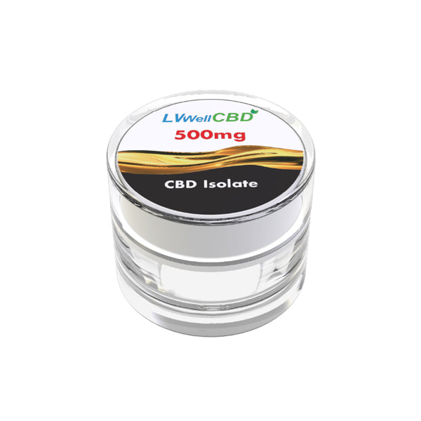 LVWell CBD 99% Isolate 500mg CBD