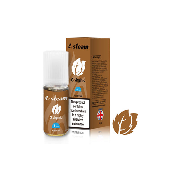 A-Steam Fruit Flavours 12MG 10ML (50VG/50PG)