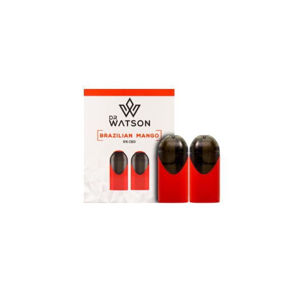 Dr Watson 120mg CBD Vape Kit Pods x 2