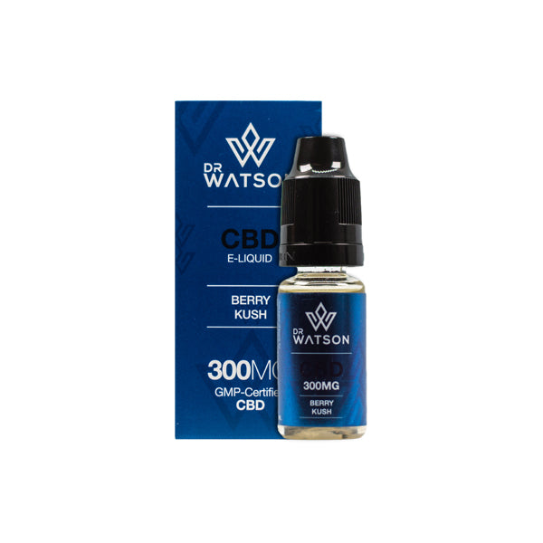 Dr Watson 300mg CBD Vaping Liquid 10ml