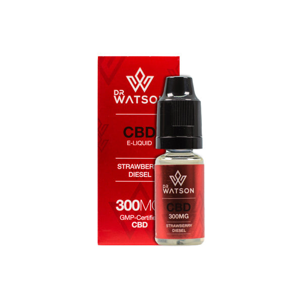 Dr Watson 300mg CBD Vaping Liquid 10ml