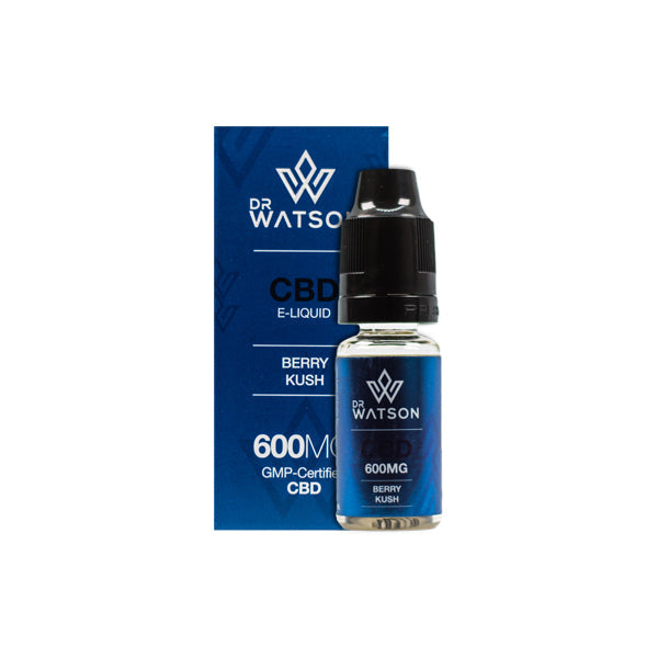 Dr Watson 600mg CBD Vaping Liquid 10ml