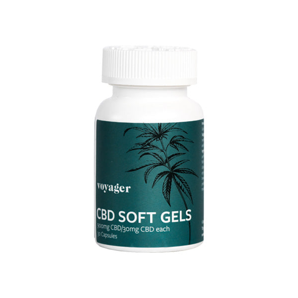 Voyager 900mg CBD Soft Gels - 30 Caps