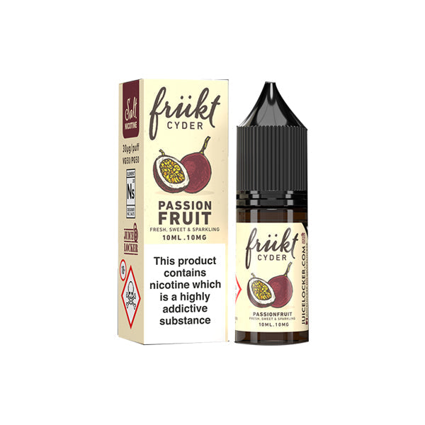 20mg Frukt Cyder 10ml Flavoured Nic Salts (50VG/50PG)